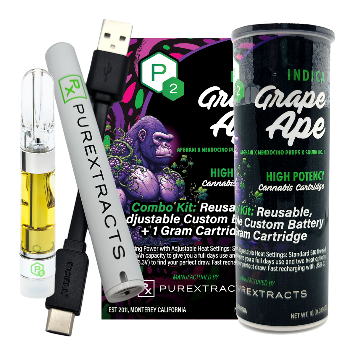 Grape Ape P2 Hemp THC-A liquid diamonds