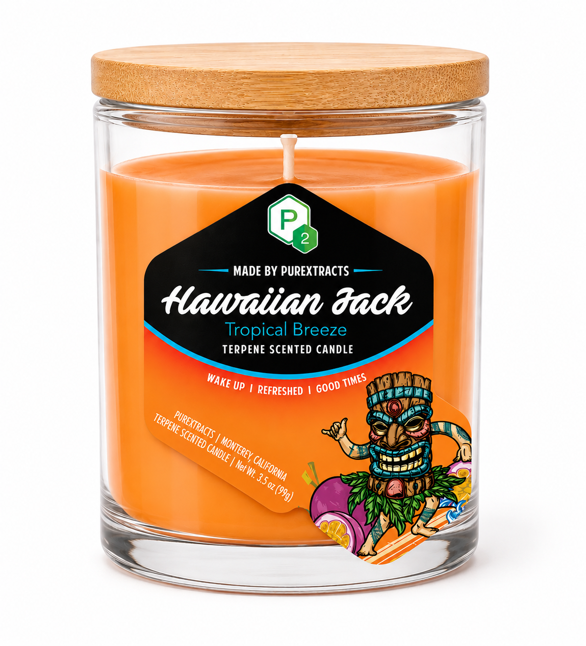 Hawaiian Jack Tropical Breeze - Terpene Candle
