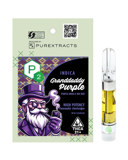 Grand Daddy Purple P2 THC-A liquid diamonds