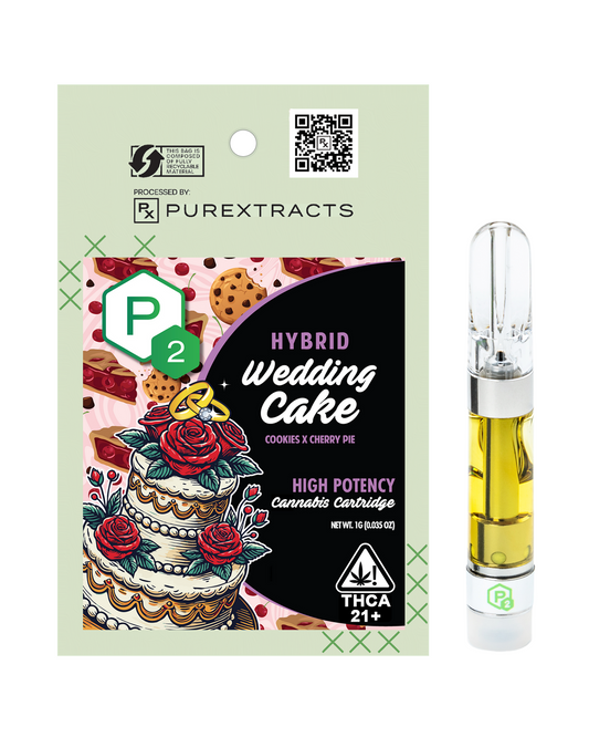 Wedding Cake P2 Hemp THC-A liquid diamonds