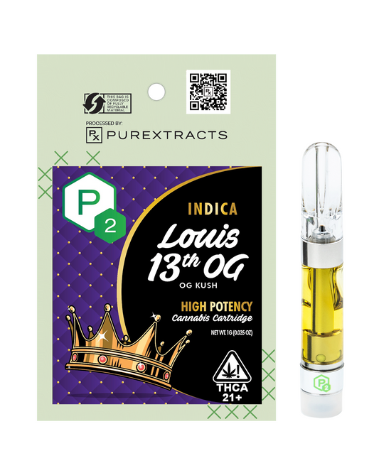 Louis the 13th P2 Hemp THC-A liquid diamonds