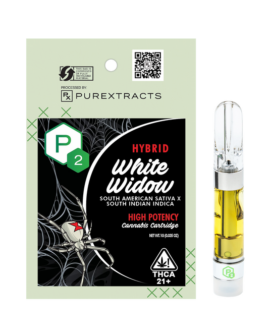 White Widow P2 Hemp THC-A liquid diamonds